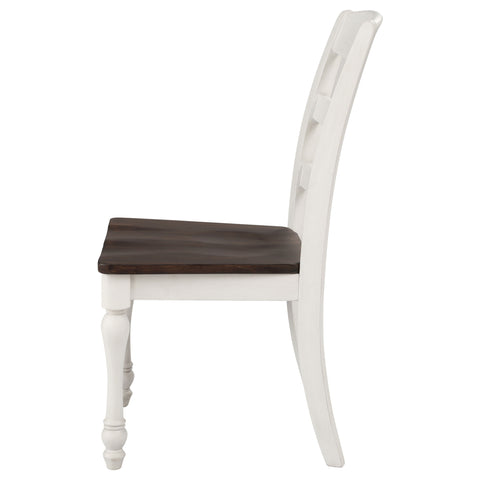 Giddish Wood Dining Side Chair Coastal White (Set of 2)Coastal White