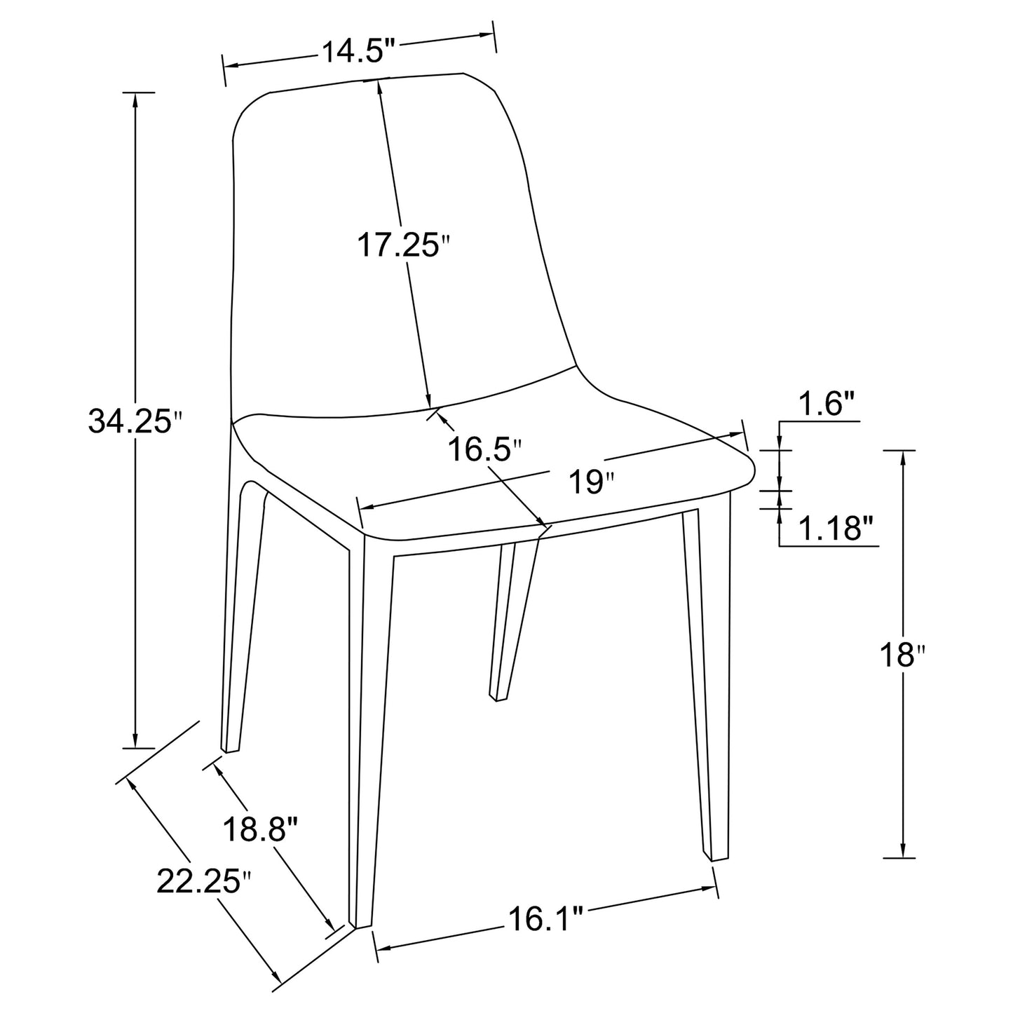 5 pc dining set