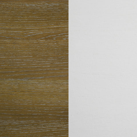 Diggs Rectangular 59-inch Dining Table Brown BrushedBrown Brushed / Distressed White