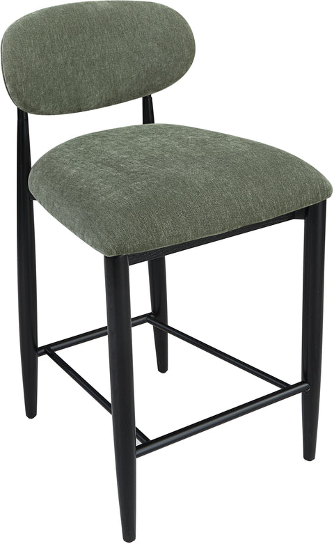 Harlow Olive Performance Fabric Upholstered Stool , 1 Piece (Style 4)