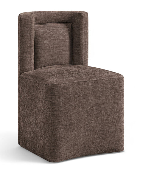 Farrah Chenille Performance Fabric Upholstered Dining Chair, 1 Piece