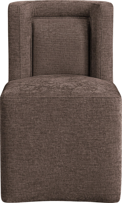Farrah Chenille Performance Fabric Upholstered Dining Chair, 1 Piece