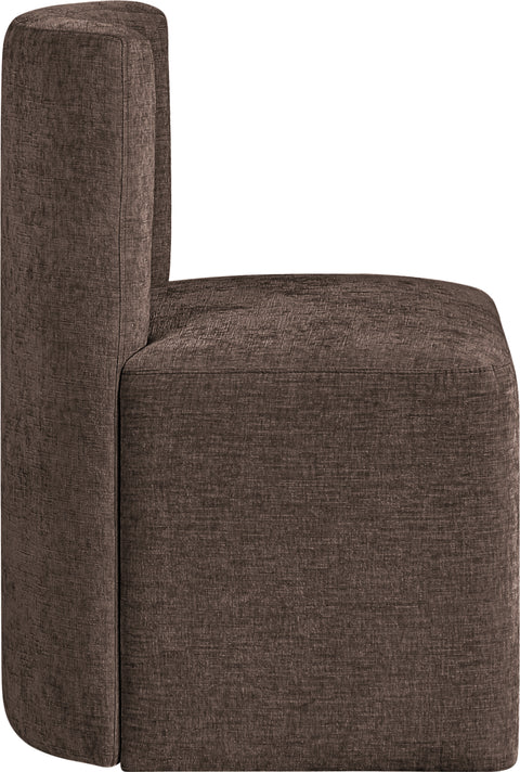 Farrah Chenille Performance Fabric Upholstered Dining Chair, 1 Piece