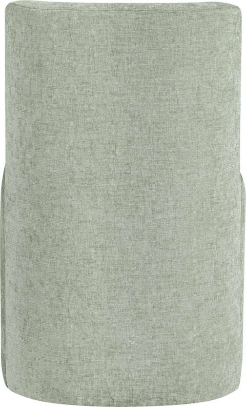 Linden Mint Chenille Performance Fabric Upholstered Dining Chair, 1 Piece