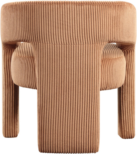 Noelle Saddle Corduroy Upholstered Accent / Dining Chair, 1 Piece