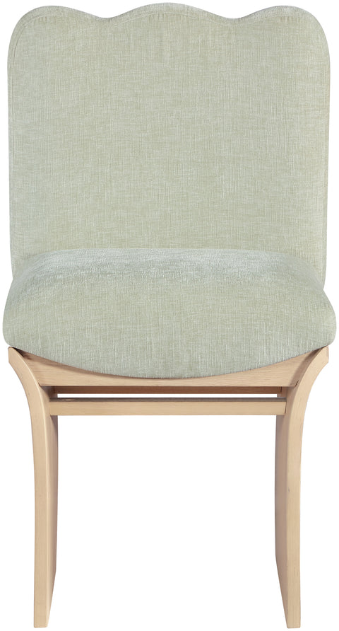 Rowan Mint Chenille Fabric Upholstered Dining Chair , 1 Piece (Style 1)