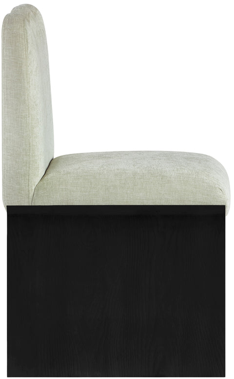Rowan Mint Chenille Fabric Upholstered Dining Chair , 1 Piece (Style 2)