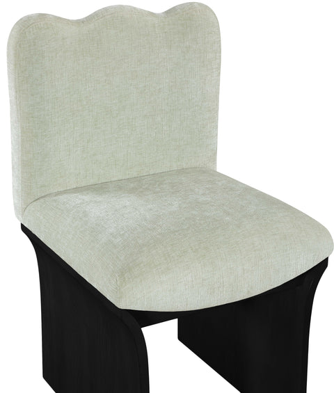 Rowan Mint Chenille Fabric Upholstered Dining Chair , 1 Piece (Style 2)