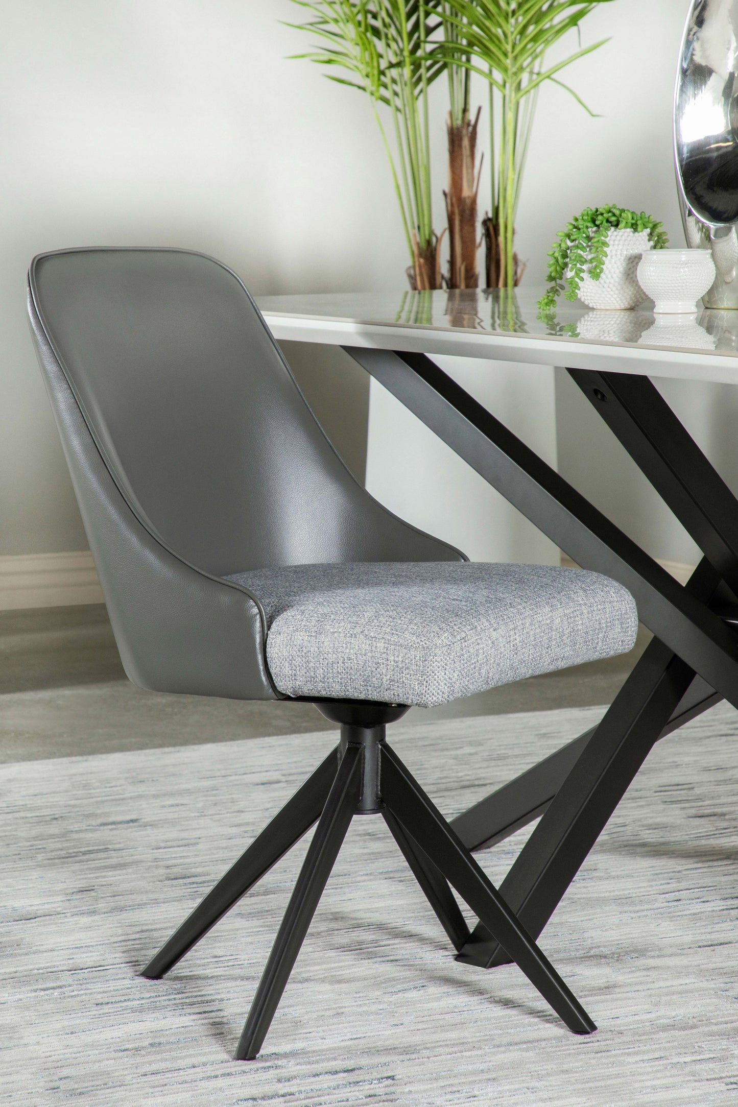 swivel side chair