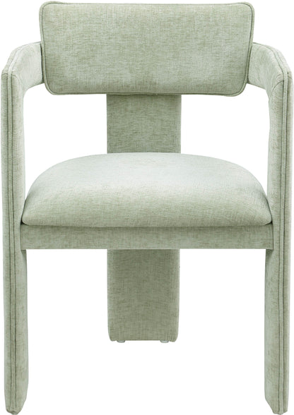 Genesis Mint Chenille Fabric Dining Chair