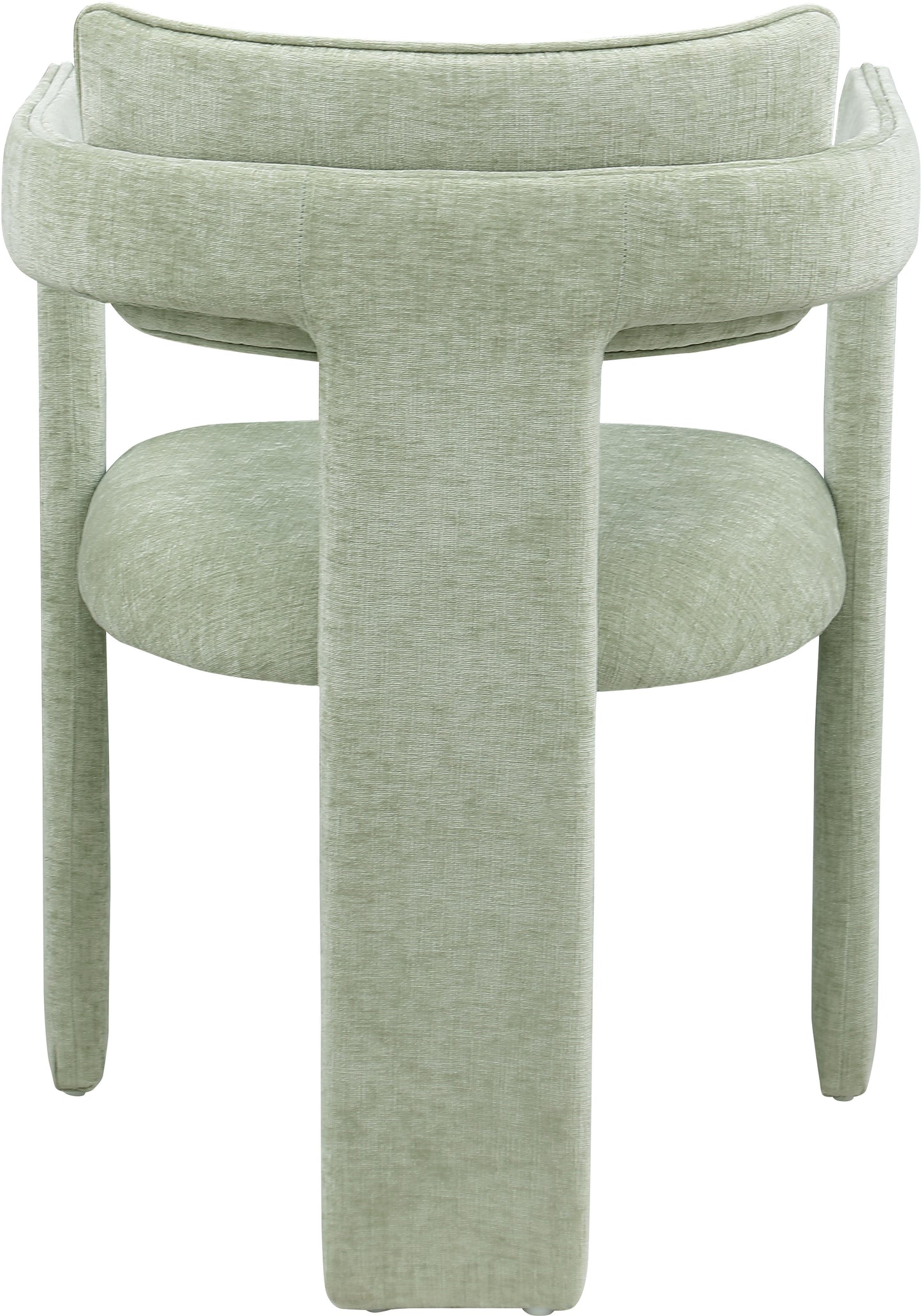 genesis mint chenille fabric dining chair