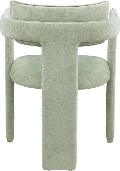 Genesis Mint Chenille Fabric Dining Chair