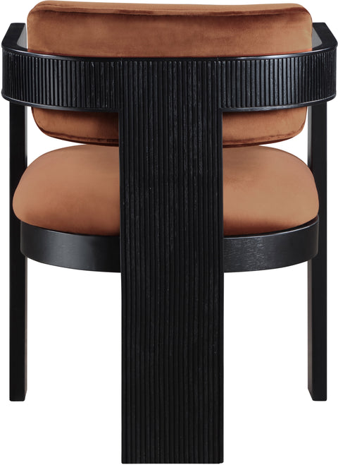 Amara Velvet Upholstered Dining Chair, 2-Piece (Configuration 2)