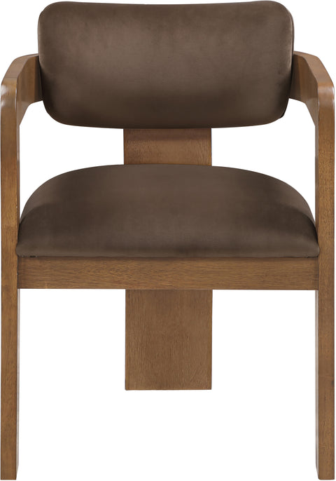 Amara Velvet Upholstered Dining Chair, 2-Piece (Style 2)