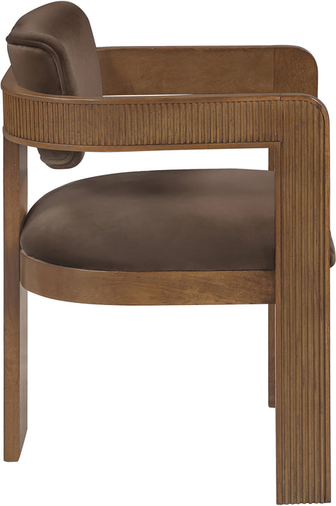 Amara Velvet Upholstered Dining Chair, 2-Piece (Style 2)