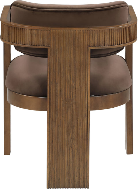 Amara Velvet Upholstered Dining Chair, 2-Piece (Style 2)