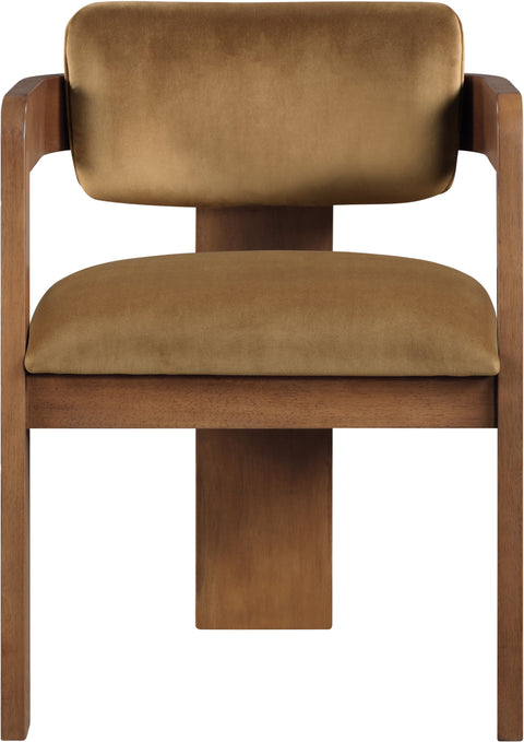 Amara Velvet Upholstered Dining Chair, 2-Piece (Style 2)