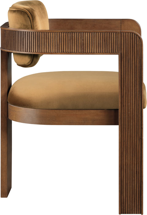 Amara Velvet Upholstered Dining Chair, 2-Piece (Style 2)