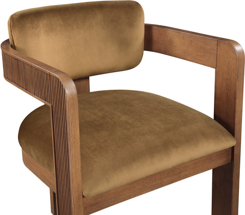 Amara Velvet Upholstered Dining Chair, 2-Piece (Style 2)