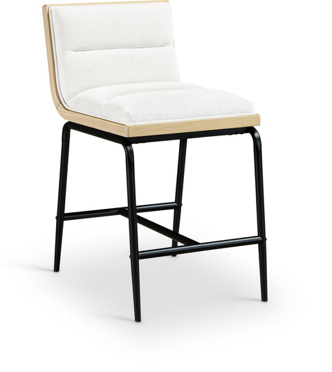 Camden Fabric Upholstered Counter Stool, 2-Piece