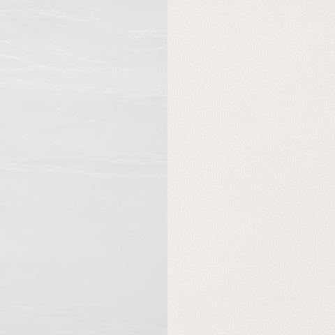 Carmelia 5-piece Rectangular Dining Table Set White and ChromeWhite