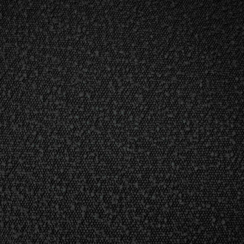 Siena Black Boucle Fabric Loveseat L