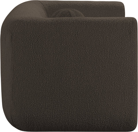 Siena Brown Boucle Fabric Chair C