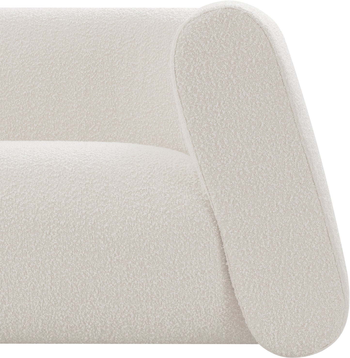 siena cream boucle fabric chair c