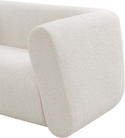 Siena Cream Boucle Fabric Chair C