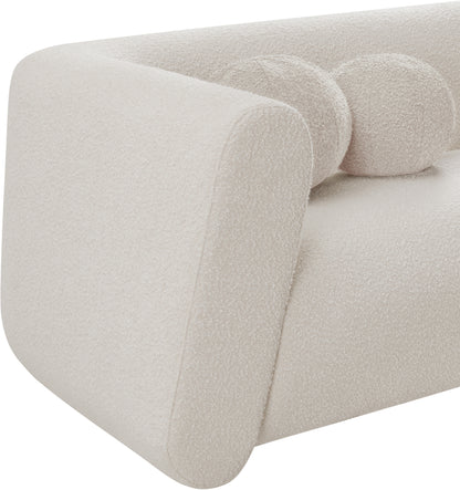 Siena Cream Boucle Fabric Chair C