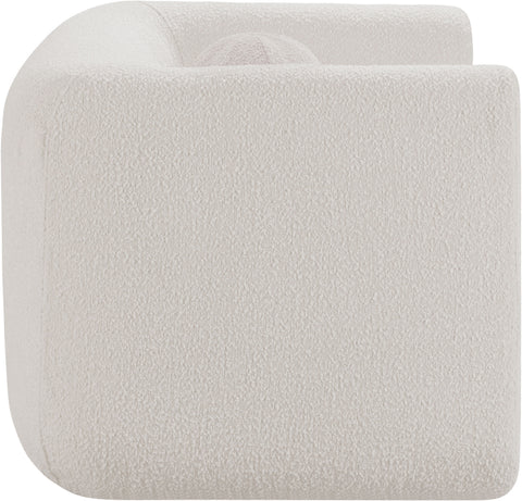 Siena Cream Boucle Fabric Chair C