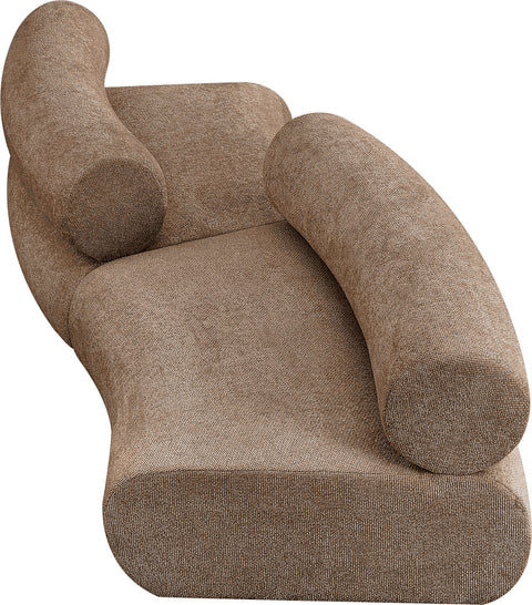 Harper 108" Chenille Fabric Upholstered Sectional, 2-Piece (Style 2)