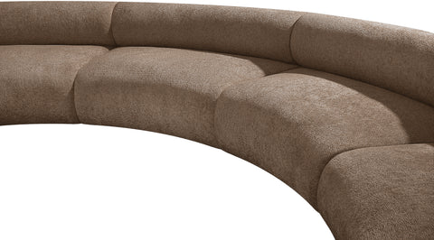 Harper 183" Chenille Fabric Upholstered Sectional, 4-Piece