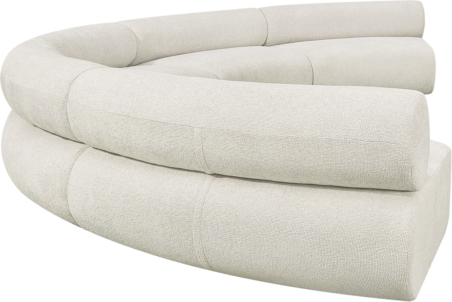 shiloh cream chenille fabric modular sofa s5a