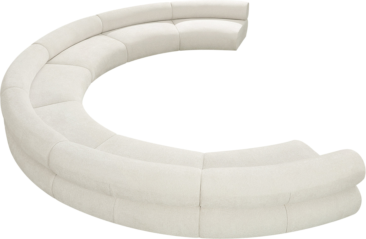 shiloh cream chenille fabric modular sofa s7a