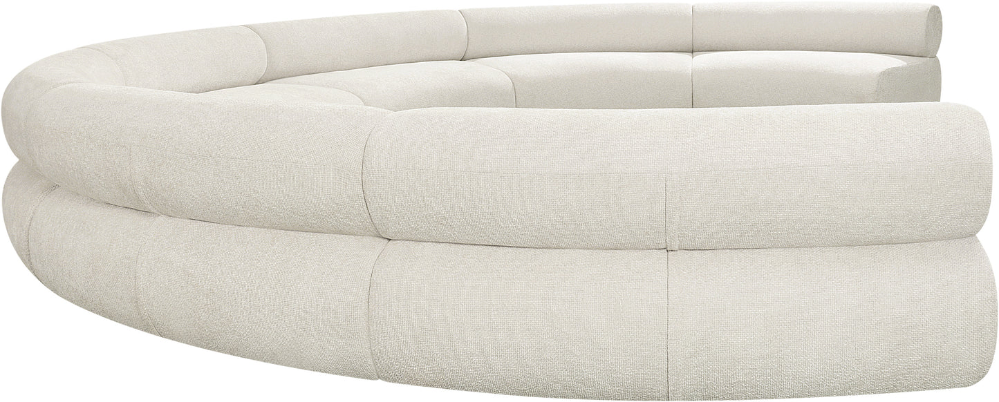 shiloh cream chenille fabric modular sofa s7a