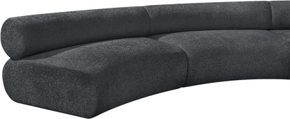 Shiloh Grey Chenille Fabric Modular Sofa S10A