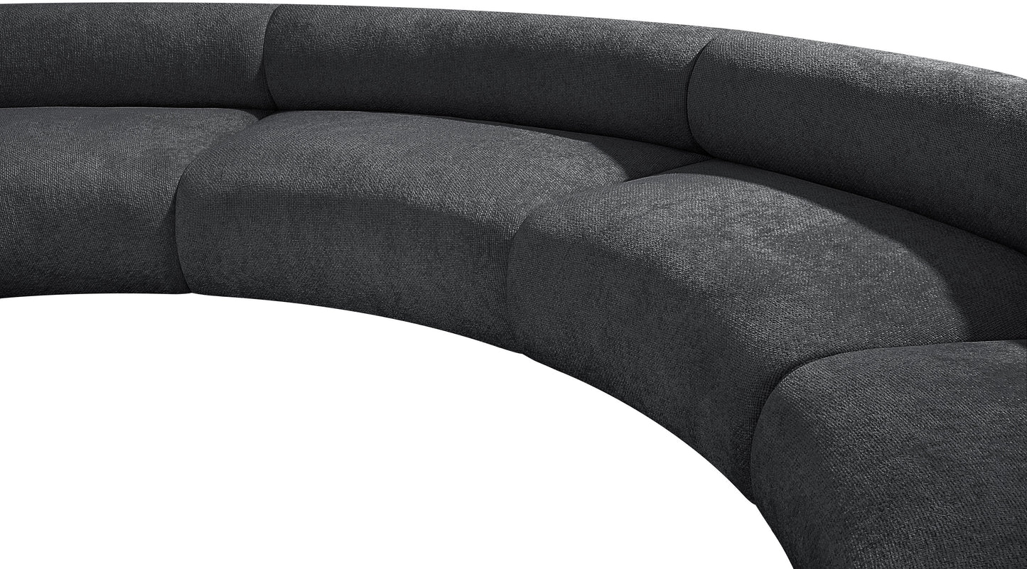 shiloh grey chenille fabric modular sofa s10a