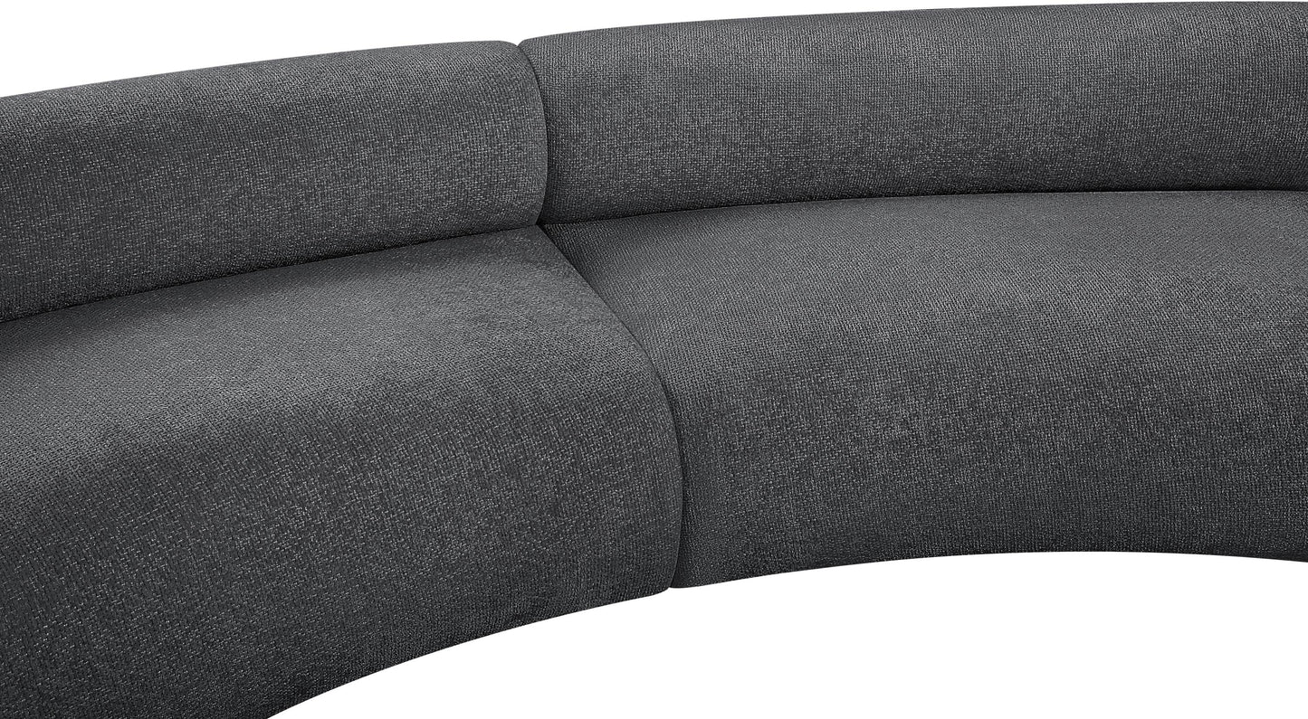 shiloh grey chenille fabric modular sofa s2a