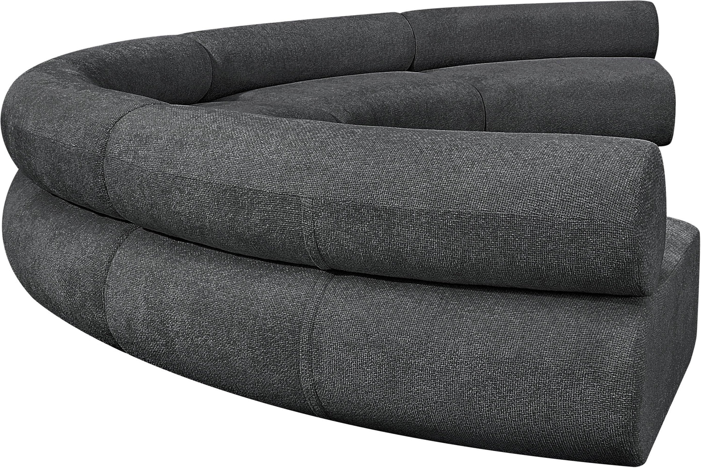 shiloh grey chenille fabric modular sofa s5a