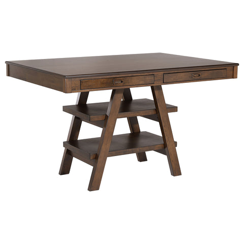 Nilay Rectangular 60-inch Counter Height Dining Table WalnutWalnut