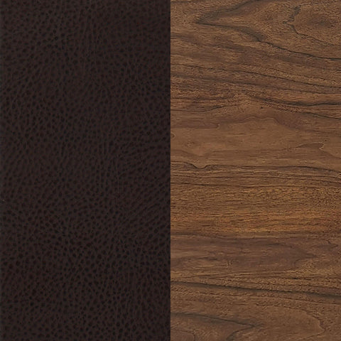 Nilay Upholstered Counter Chair Walnut (Set of 2)Walnut