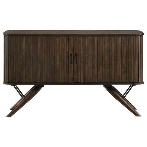 Jade 2-door Sideboard Buffet Storage Cabinet Dark WalnutDark Walnut