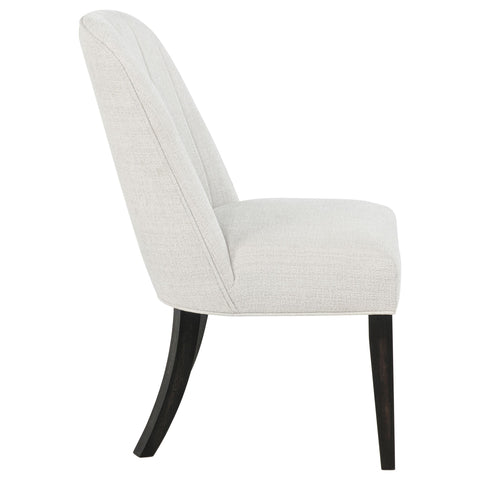 Clower Upholstered Dining Side Chair Cream (Set of 2)