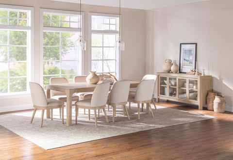 Cazen 90-inch Extension Dining Table Weathered Mango