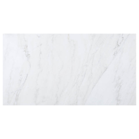 Camie 7-piece Rectangular Marble Top Dining Table Set GreyRustic Espresso