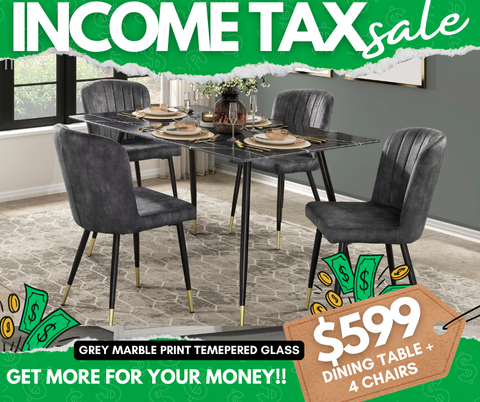 Matteo Marble Dining Set