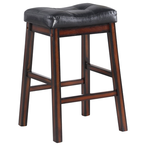 Jude Upholstered Counter Stool Cappuccino (Set of 2)Cappuccino