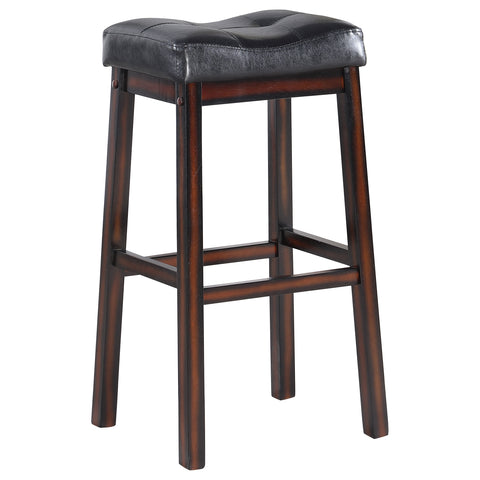 Jude Upholstered Bar Stool Cappuccino (Set of 2)Cappuccino