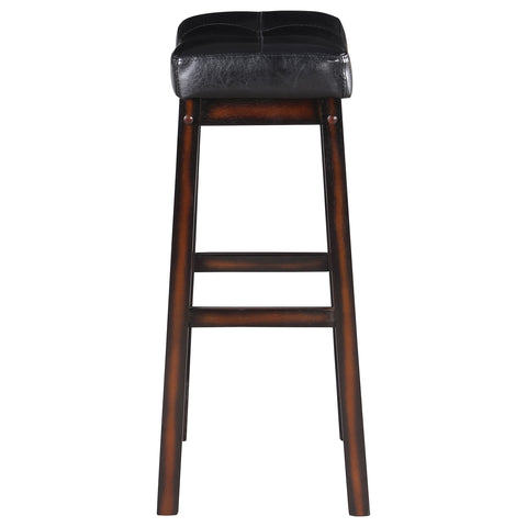 Jude Upholstered Bar Stool Cappuccino (Set of 2)Cappuccino